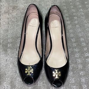 Tory Burch wedges signs of wear